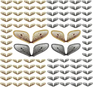 120pcs Fly Fishing Tying Materials Dry Fly DIY Binding Material Insect Wings Fishing for Trout