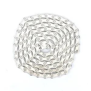 21/24/27 Speed Bike Chain,Bicycle Chain for Road BMX Chain Mountain Racing Cycling,Single Speed Chain,116 Links, Steel Cycling Hollow Out Chains