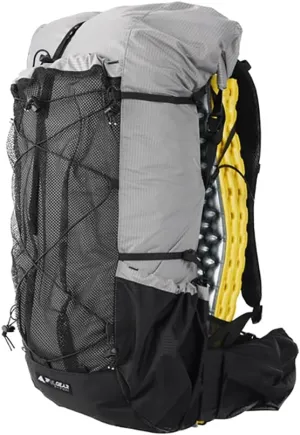 3FULGEAR QiDian Hiking Backpack for Men Women 56L(40 16) Lightweight Outdoor Camping Bag Trekking Daypack (Grey)