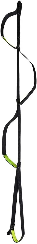 Adjustable Climbing Ascender Sling Foot Loop Ascender Webbing Sling for Outdoor Mountaineering, Rock Climbing, Expedition, Caving, Rescue and Aerial Work
