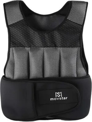 Adjustable Weighted Vest Women Men with Reflective Design 10lbs,20lbs Workout Vest for Strength Training, Walking, Jogging, Weightlifting, Running Men Women