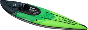AQUAGLIDE Navarro 110 Convertible Inflatable Kayak with Drop Stitch Floor, Green