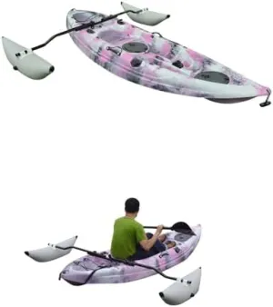 BKC Inflatable Kayak Outriggers, Set of 2