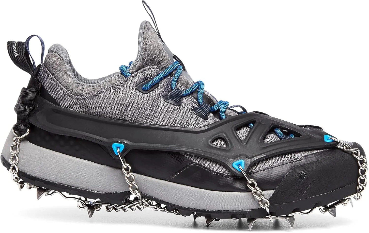 Black Diamond Access Spikes, Shoe and Boot Traction Cleats for Snow and Ice, Hiking, Walking, Fishing, with Stainless Steel Spikes for Trail Grip, Sold in Pairs