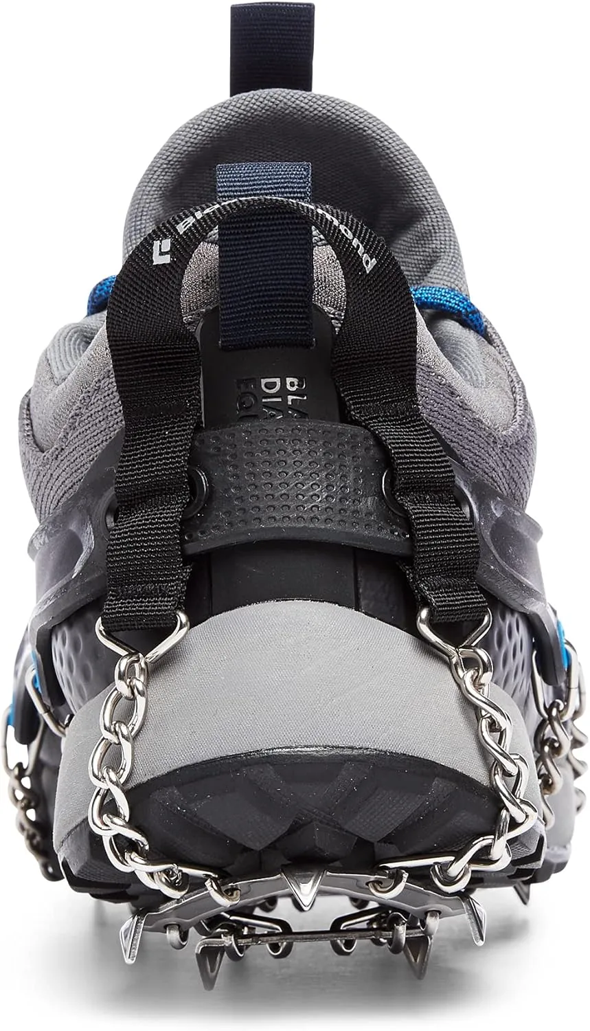 Black Diamond Access Spikes, Shoe and Boot Traction Cleats for Snow and Ice, Hiking, Walking, Fishing, with Stainless Steel Spikes for Trail Grip, Sold in Pairs