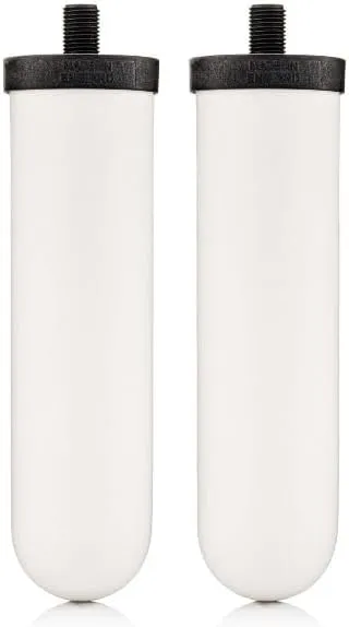 British Berkefeld Doulton  W9121226  7" Ultra Sterasyl  Authentic Gravity Drinking Water Ceramic Replacement Candle Element Filter  8674  White  (2 Pack) [Energy Class A ]