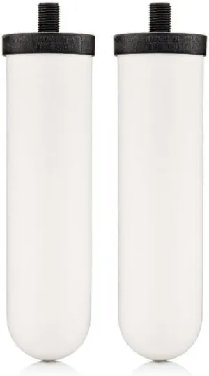 British Berkefeld Doulton  W9121226  7" Ultra Sterasyl  Authentic Gravity Drinking Water Ceramic Replacement Candle Element Filter  8674  White  (2 Pack) [Energy Class A ]