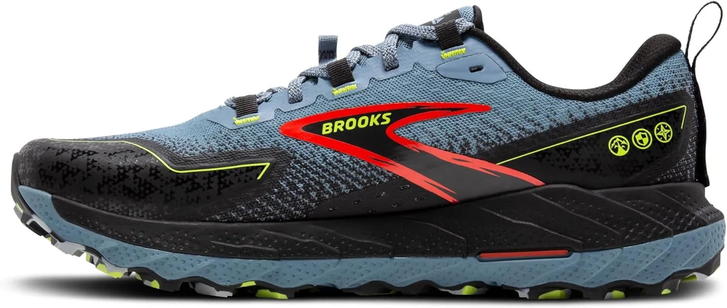 Brooks Mens Cascadia 18 Mountain Trail Running Shoe