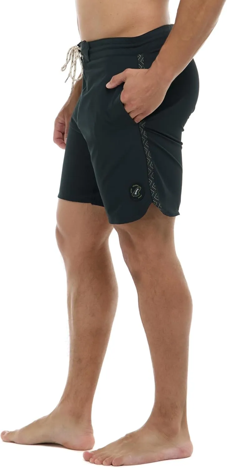 Eidon Young Men's Lowers 18 Inch Length Boardshort Swim Trunk