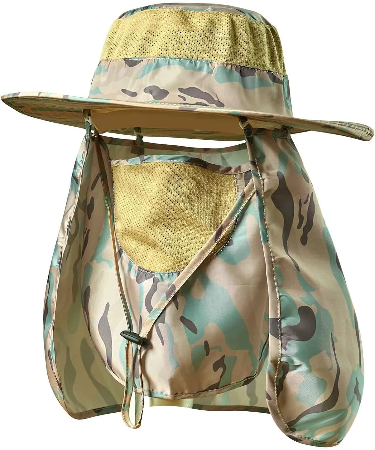 Fishing Hat,Sun Cap with UPF 50  Sun Protection and Neck Flap,for Man and Women