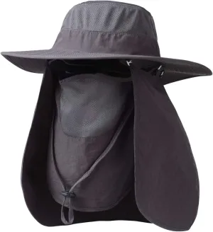 Fishing Hat,Sun Cap with UPF 50  Sun Protection and Neck Flap,for Man and Women