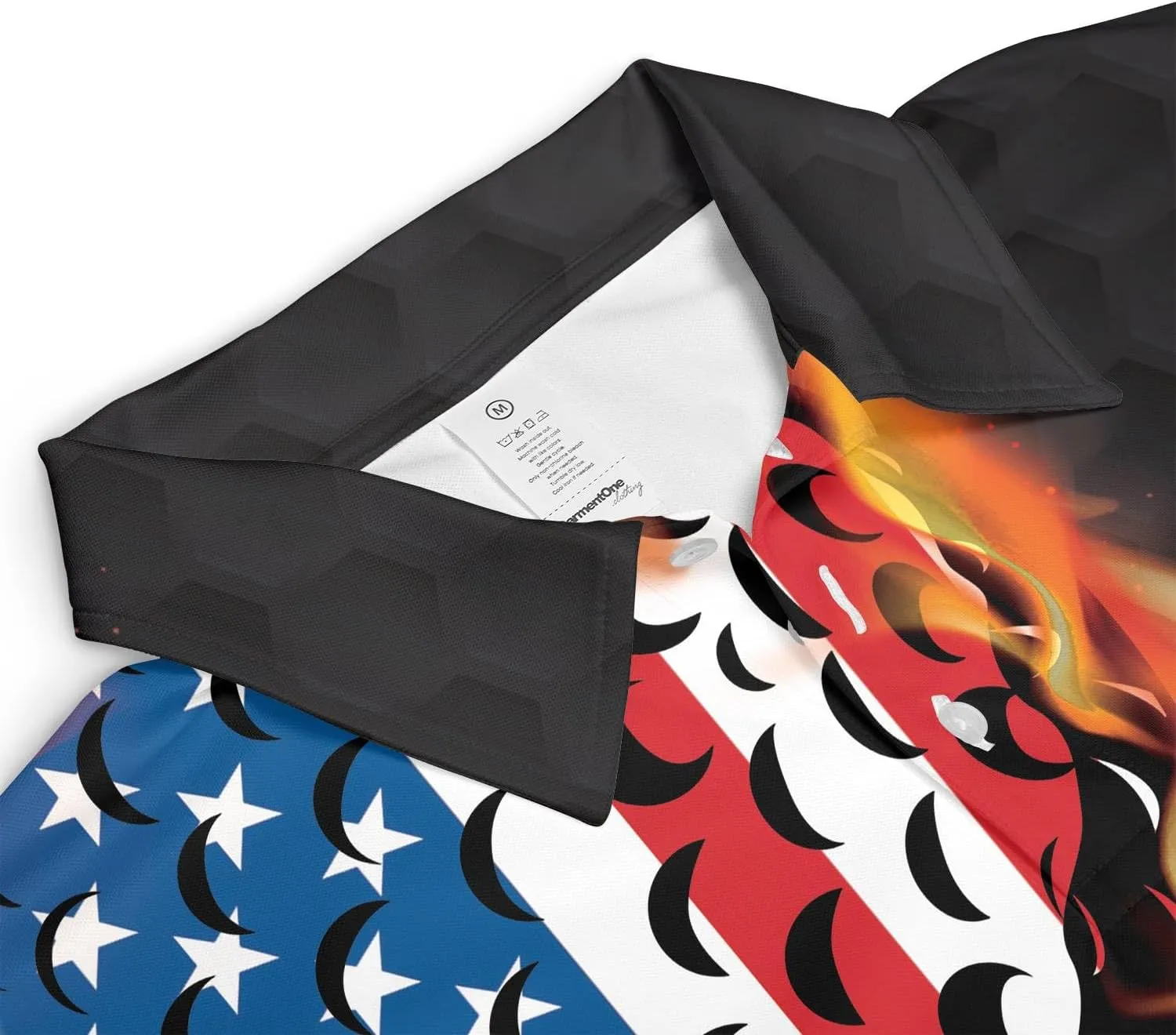 Funny Golf Shirts for Men Dry Fit, Tropical Hawaiian Golf Polo Shirt, Mens Golf Polos Golfing