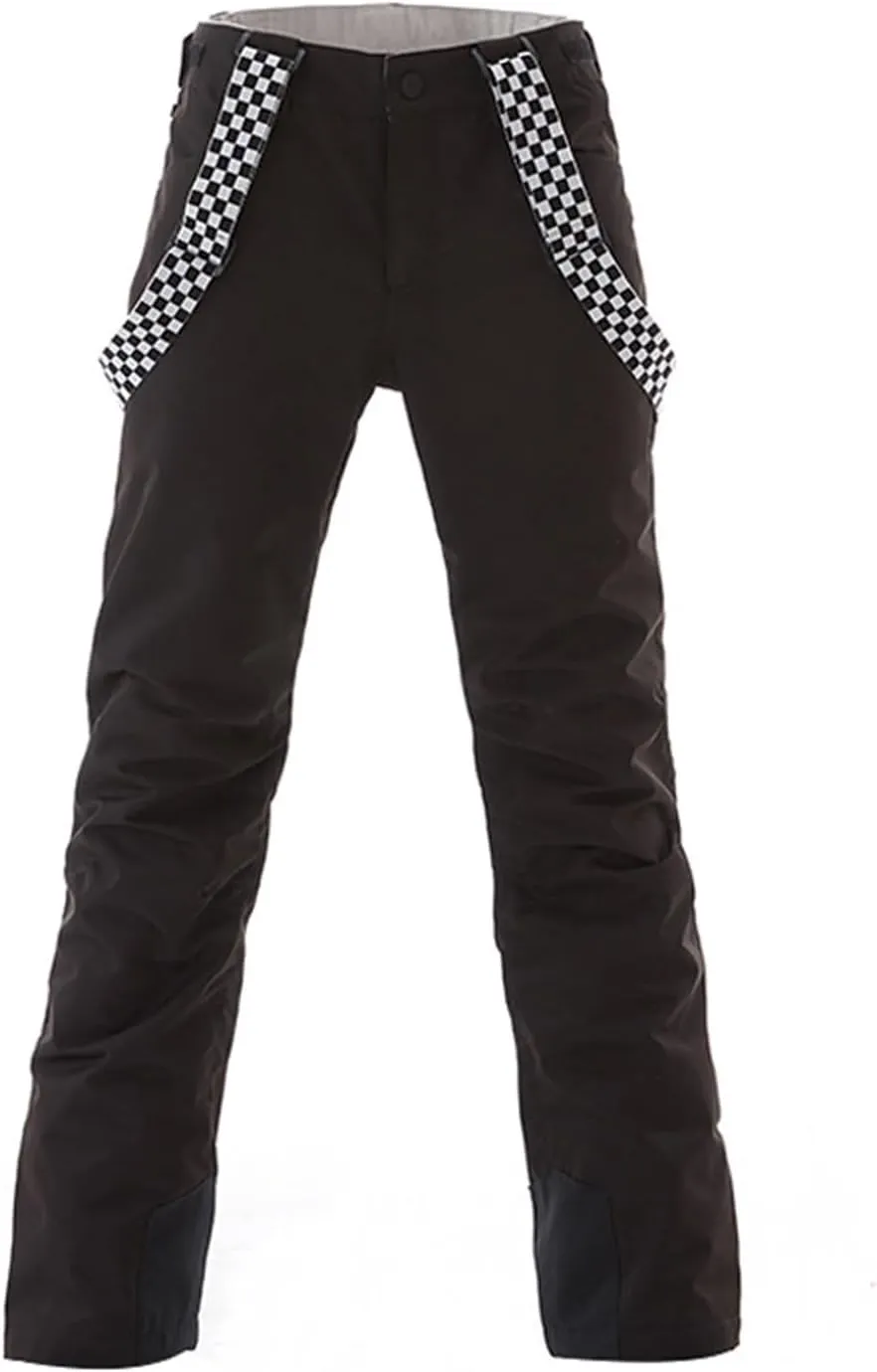 GS SNOWING Women's Insulated Snow Pants Waterproof Windproof Snowboard Ski Bibs with Detachable Suspenders