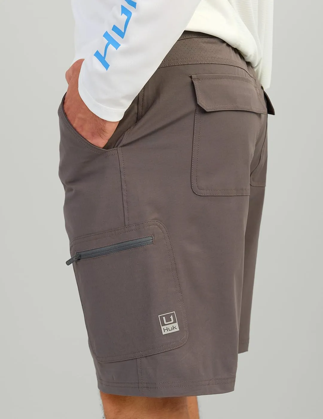 HUK Next Level 10.5", Quick-Drying Fishing Shorts for Men