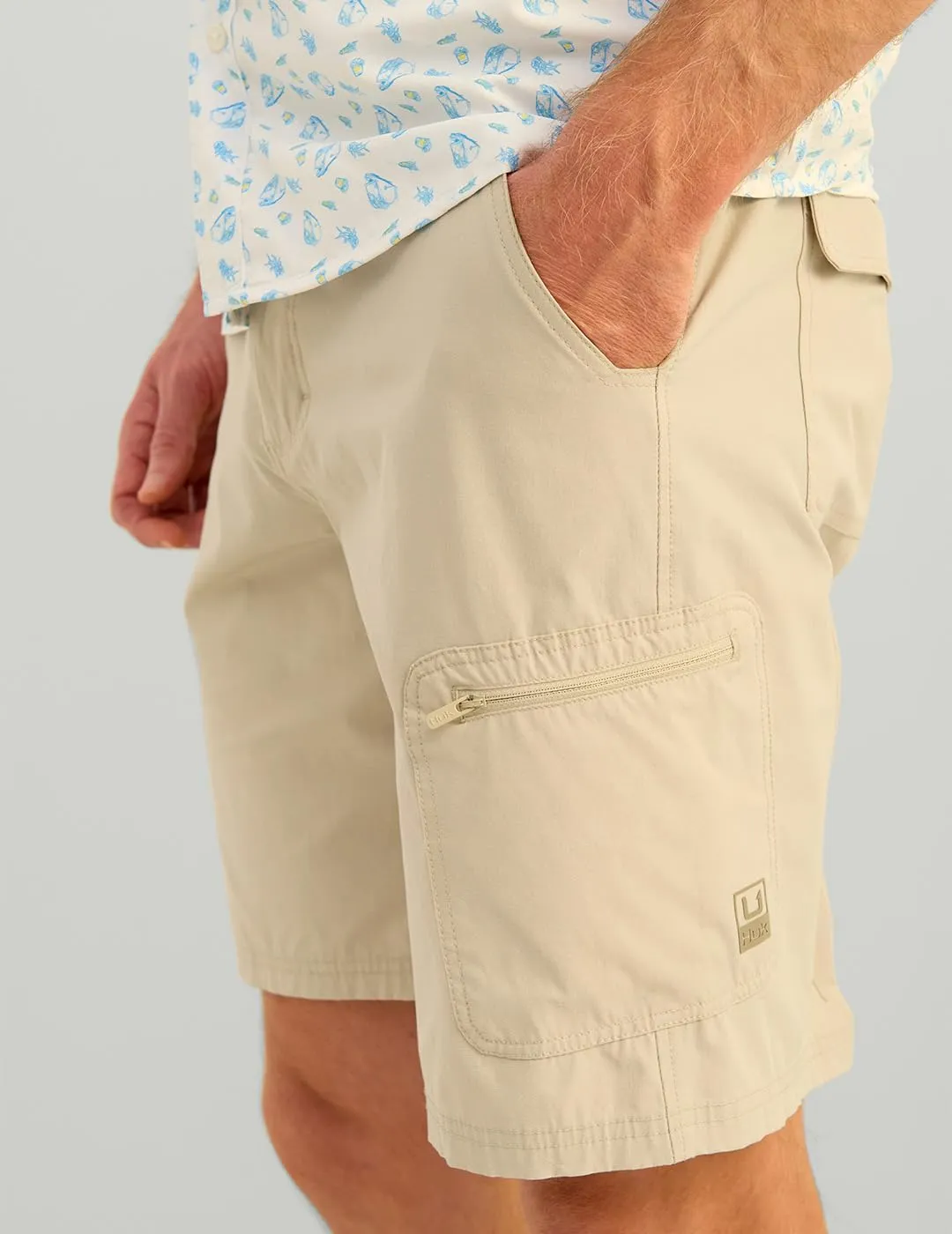 HUK Next Level 10.5", Quick-Drying Fishing Shorts for Men