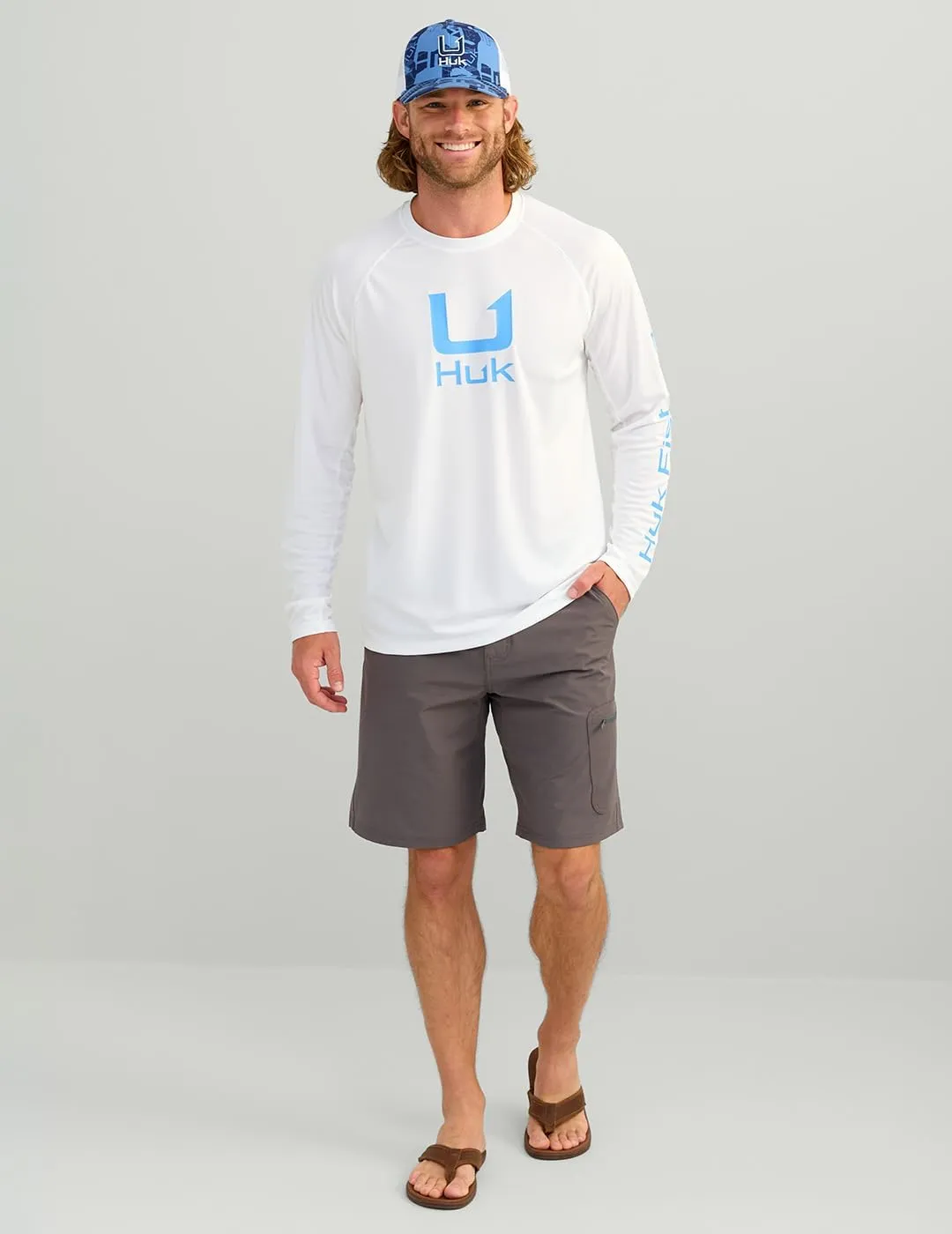 HUK Next Level 10.5", Quick-Drying Fishing Shorts for Men