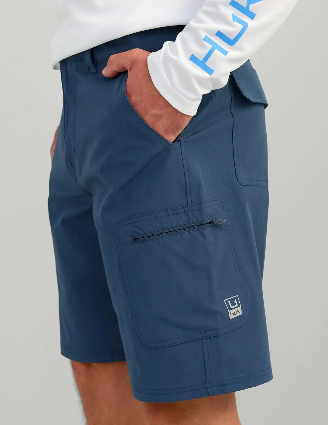 HUK Next Level 10.5", Quick-Drying Fishing Shorts for Men