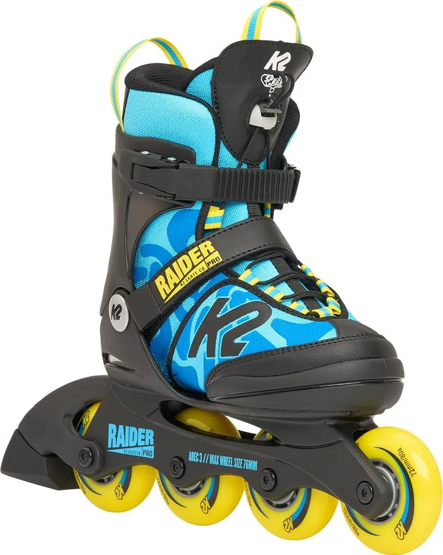 K2 Raider Pro Boys Adjustable Inline Skates