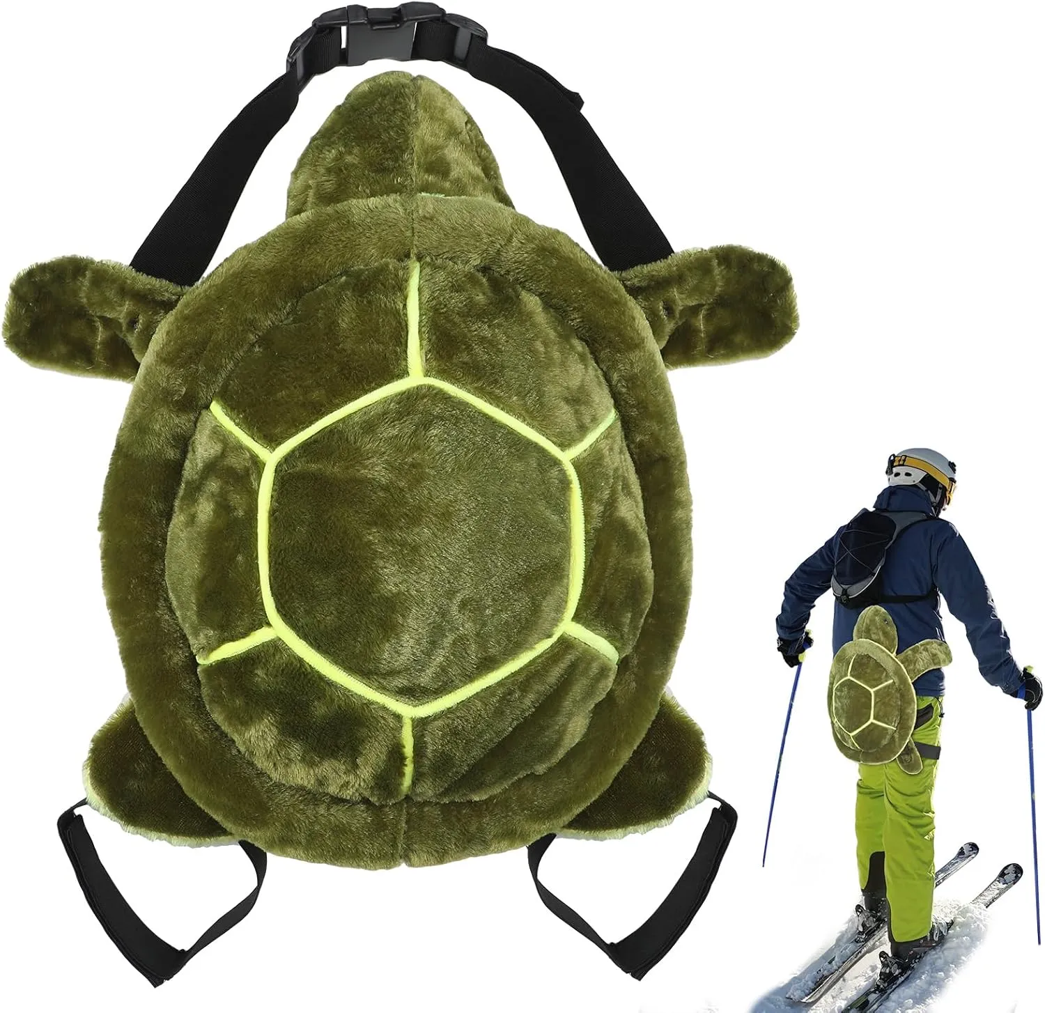 Kathfly Turtle Butt Pad Snowboarding Cute Protection Hip Butt Pad Protective Gear for Skiing Tortoise Snowboarding Padded Turtle Hip Cushion Protection for Kids Adults Skating