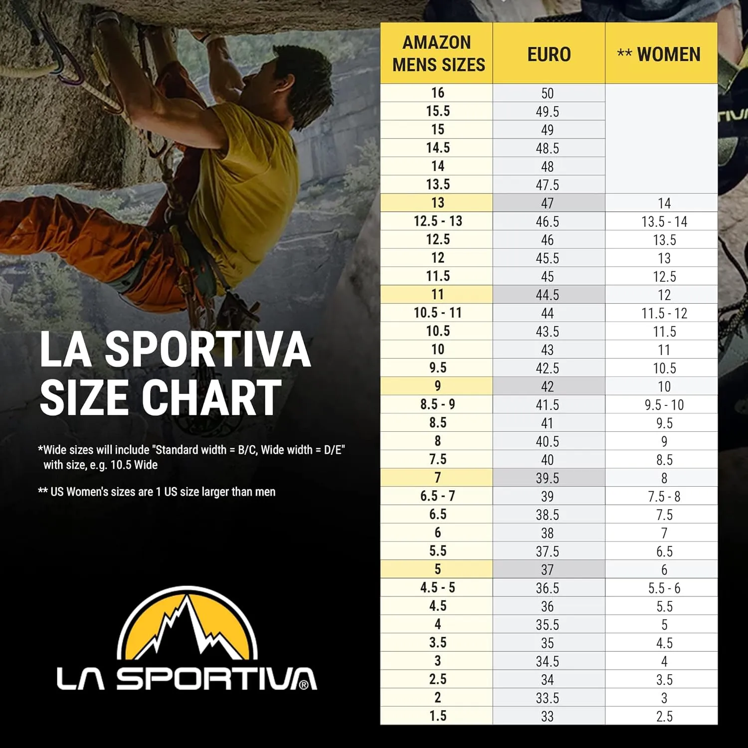 La Sportiva Mens Tarantula Rock Climbing Shoes