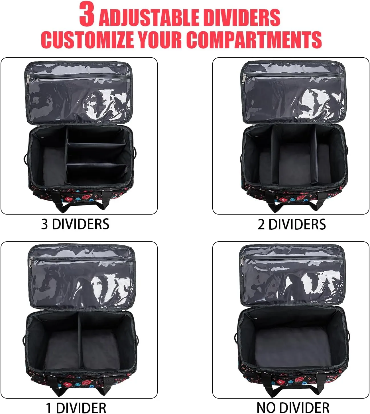 Medical Bag Rolling Roller Bag Trolley Duffel Nurses EMT CNA RN Empty for First Aid Responder Home Health Care Nursing Student Roll Duffle Bag Carry on Wheels Wheeled Work Physicians Doctor