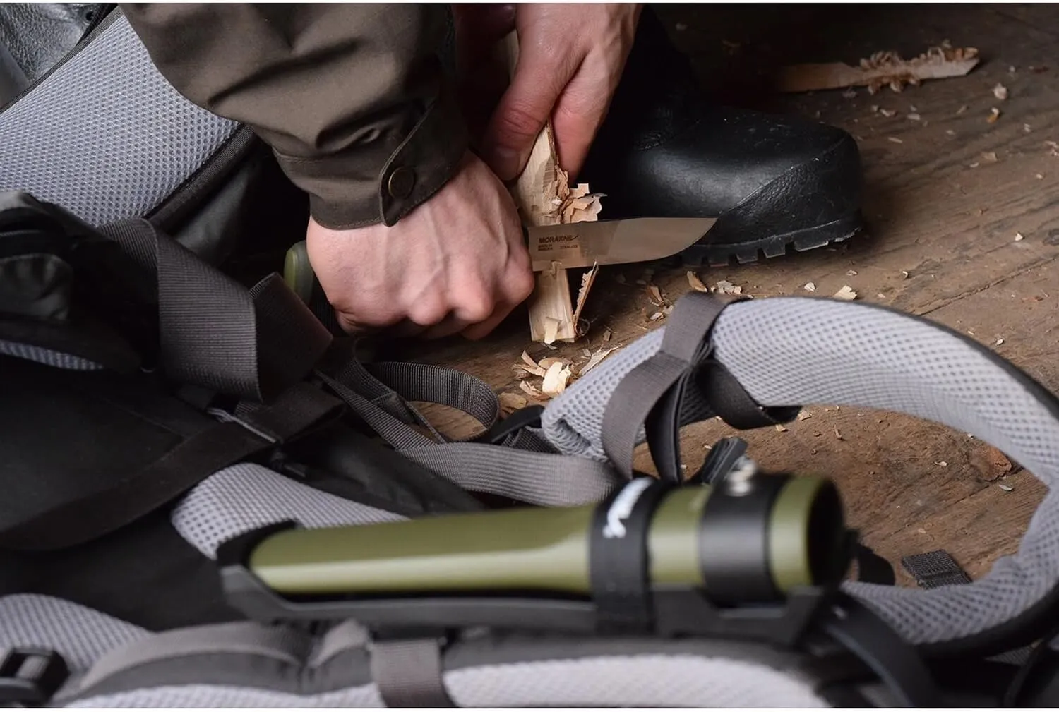 Morakniv Kansbol Fixed Blade Knife with Sandvik Stainless Steel Blade