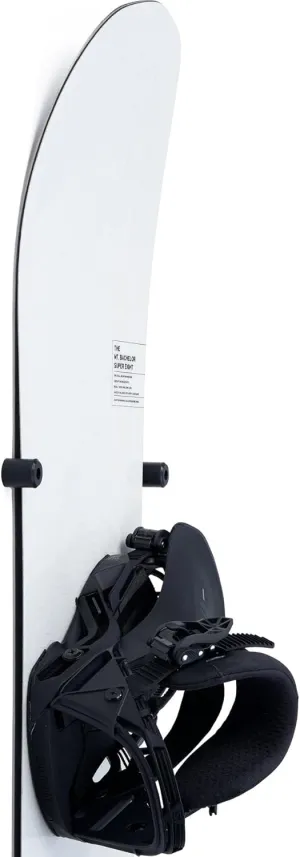 [NEW] (4 PCS) Snowboard Wall Mount Storage  Damage-Free Snowboards Hanger, Modern Floating Vertical Rack, Clip Hook Holder to Securely Store, Hang and Display Snow Boards, Gear Organizer