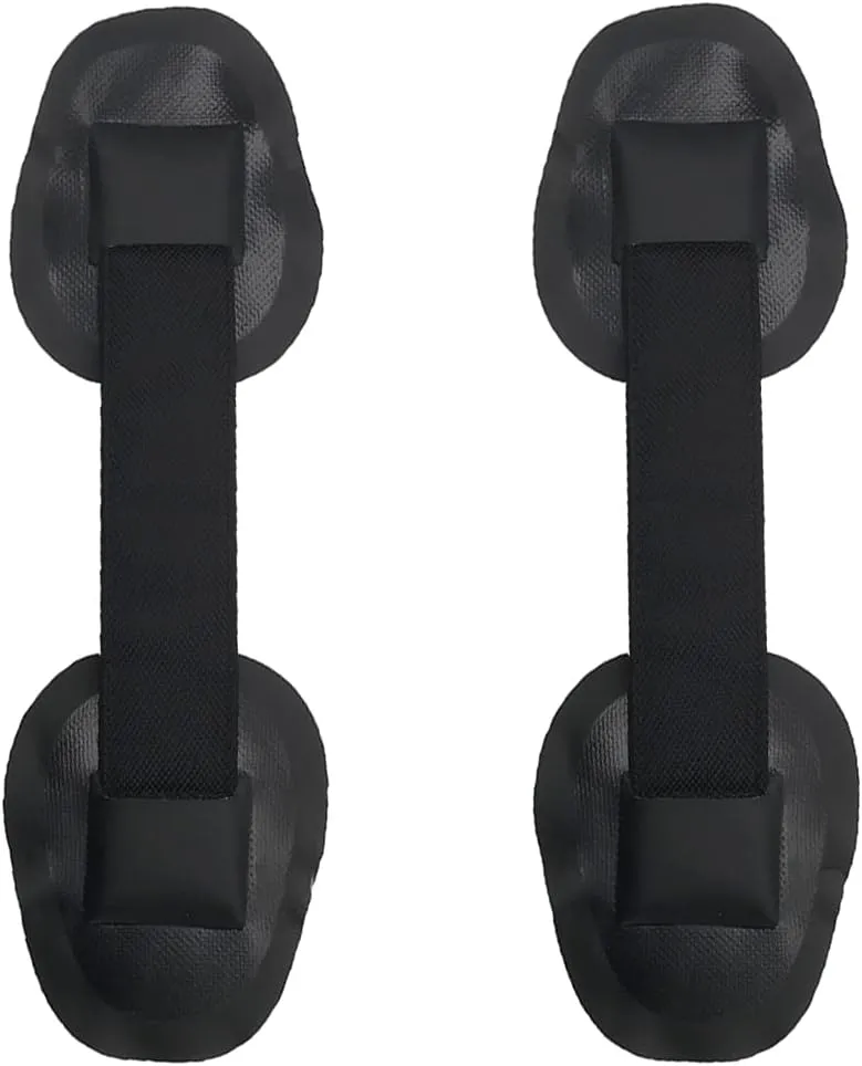 PVC Strap Handle Patches for SUP Paddleboard &Inflatable Boats Kayak Seat Strap for Dinghy Canoe and Boat PVC Armrest in 2 pcs