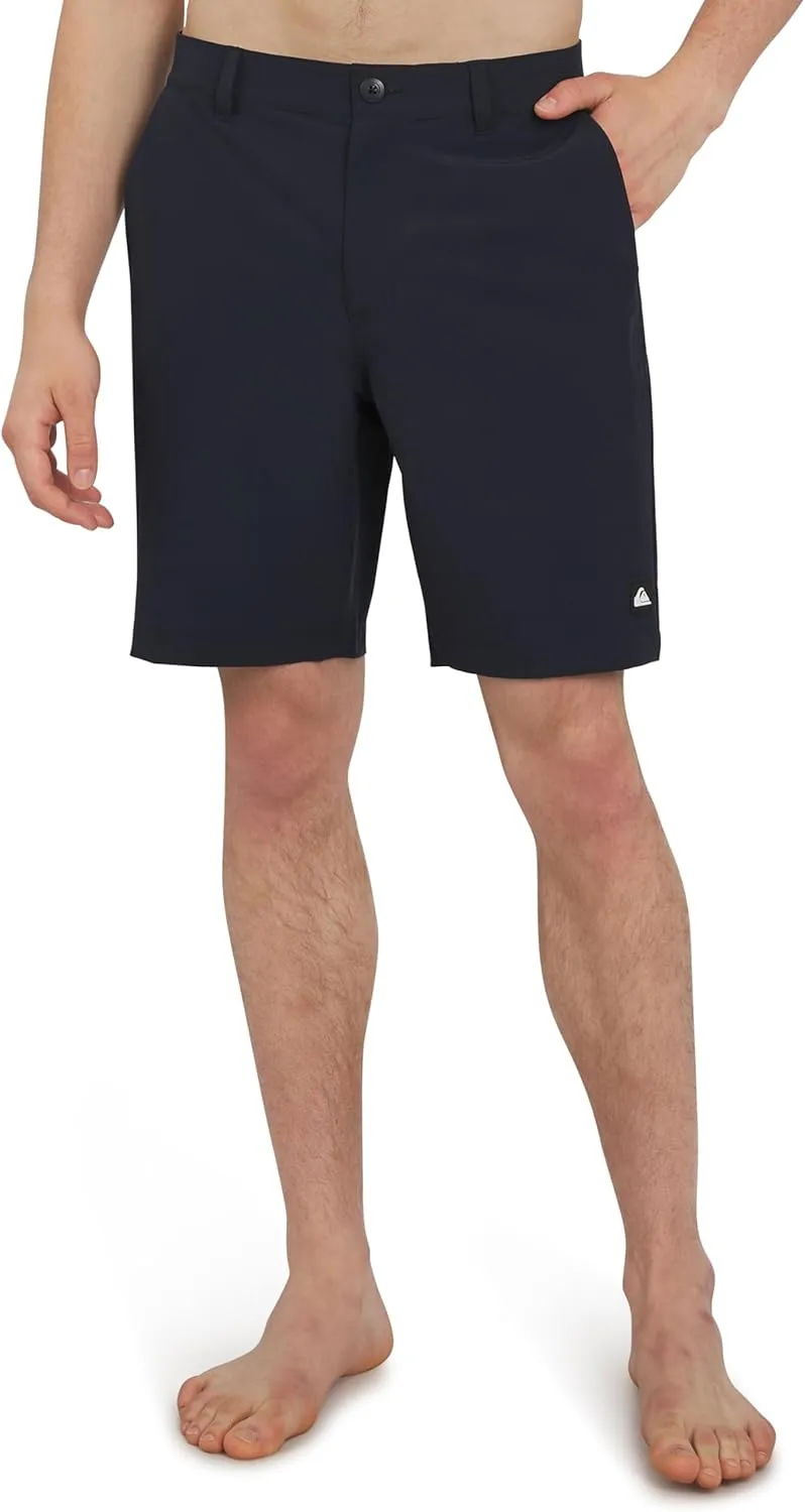 Quiksilver Men's Regular Fit Fixed Waist Water Friendly Active Hybrid Shorts
