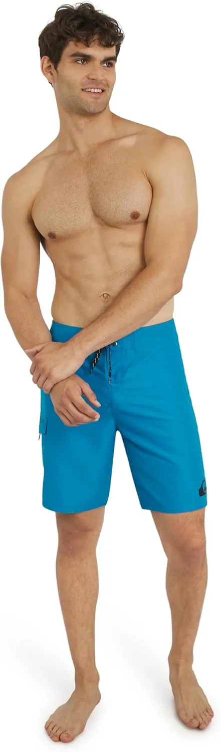 Quiksilver Men's Swimwear Regular Fit Fixed Waist UPF 50 Quick Dry Board Shorts (32-40)