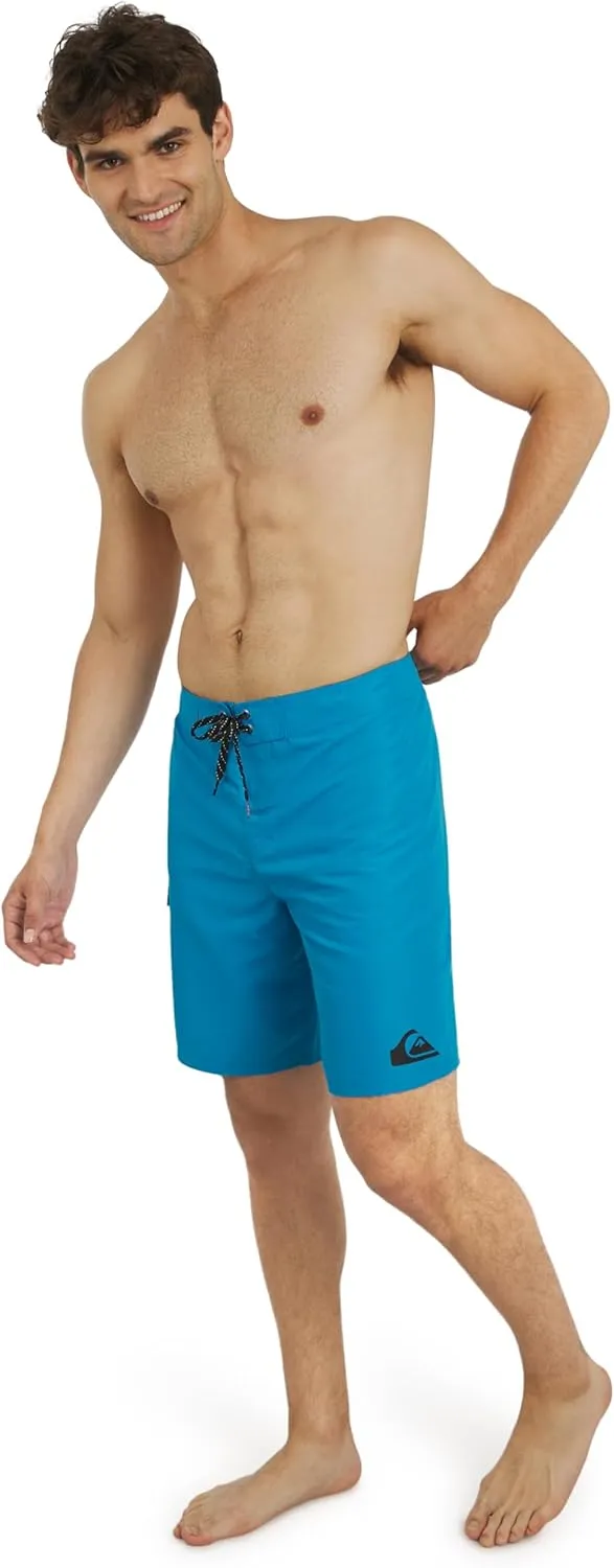 Quiksilver Men's Swimwear Regular Fit Fixed Waist UPF 50 Quick Dry Board Shorts (32-40)