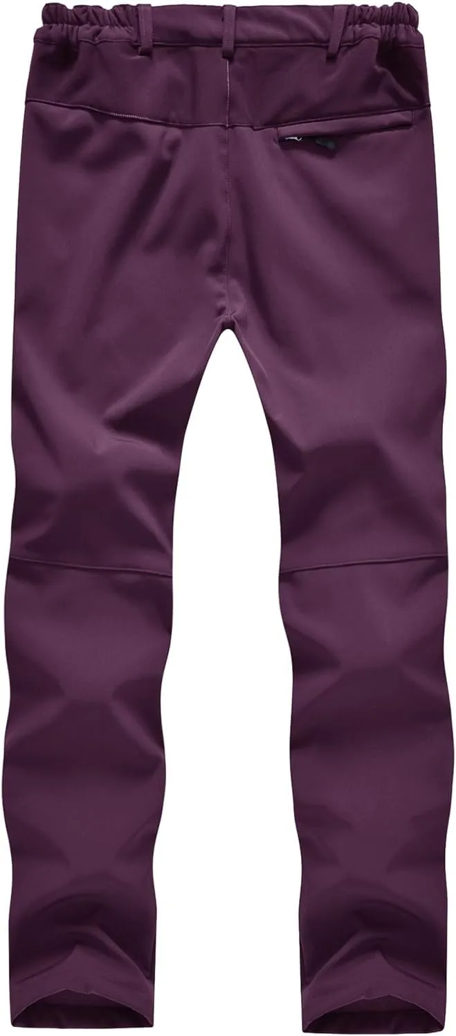 Rdruko Women's Snow Pants Waterproof Insulated Fleece Thermal Ski Hiking Snowboard Pants
