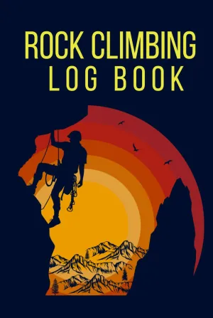 Rock Climbing Log Book: Cute Journal Gift for Mountain and Rock Climbers and Mountaineers to Track and Record Their Climbing Adventures Hardcover  November 11, 2022
