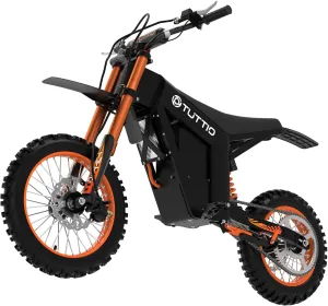 Soleil01 Electric-Dirt-Bike for Teens Adults, 14"/12" Fat Tire 2000W Electric-Motorcycle with 48V 21AH Battery Ebike 37MPH Hydraulic Brakes Mountain Off-Road EBike Fit Age 13 