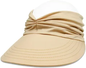 Sun Hat Women Sun Beach Visor Cap UV Protection with Wide Brim for Sports Beach Golf Hiking