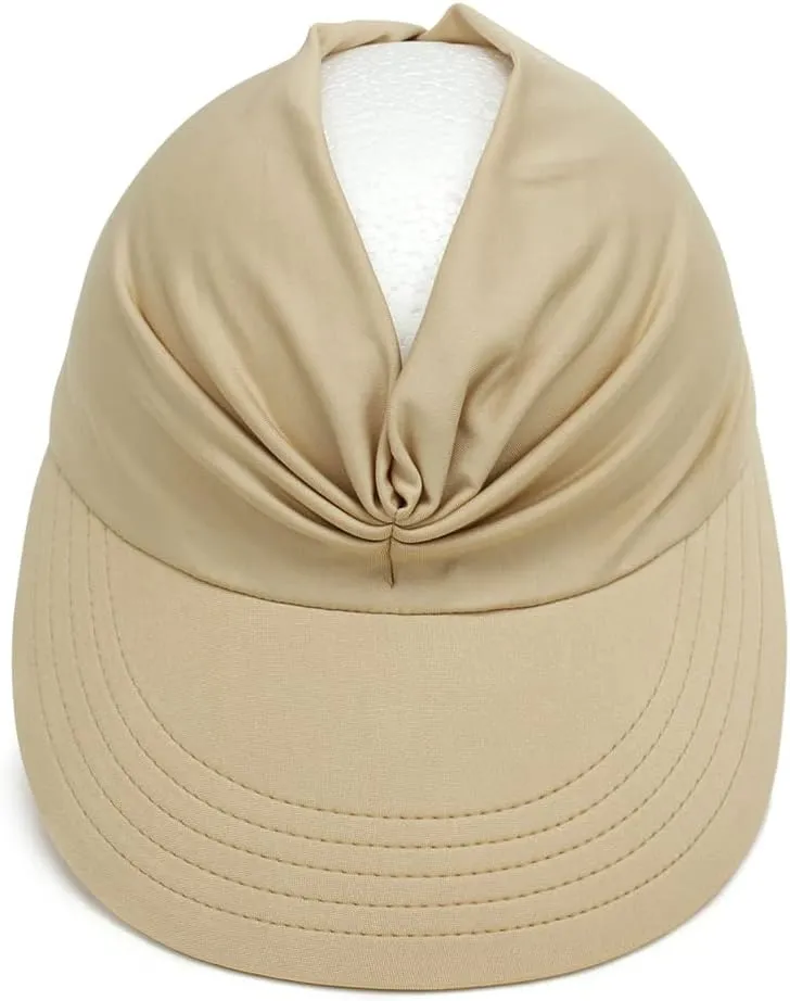 Sun Hat Women Sun Beach Visor Cap UV Protection with Wide Brim for Sports Beach Golf Hiking