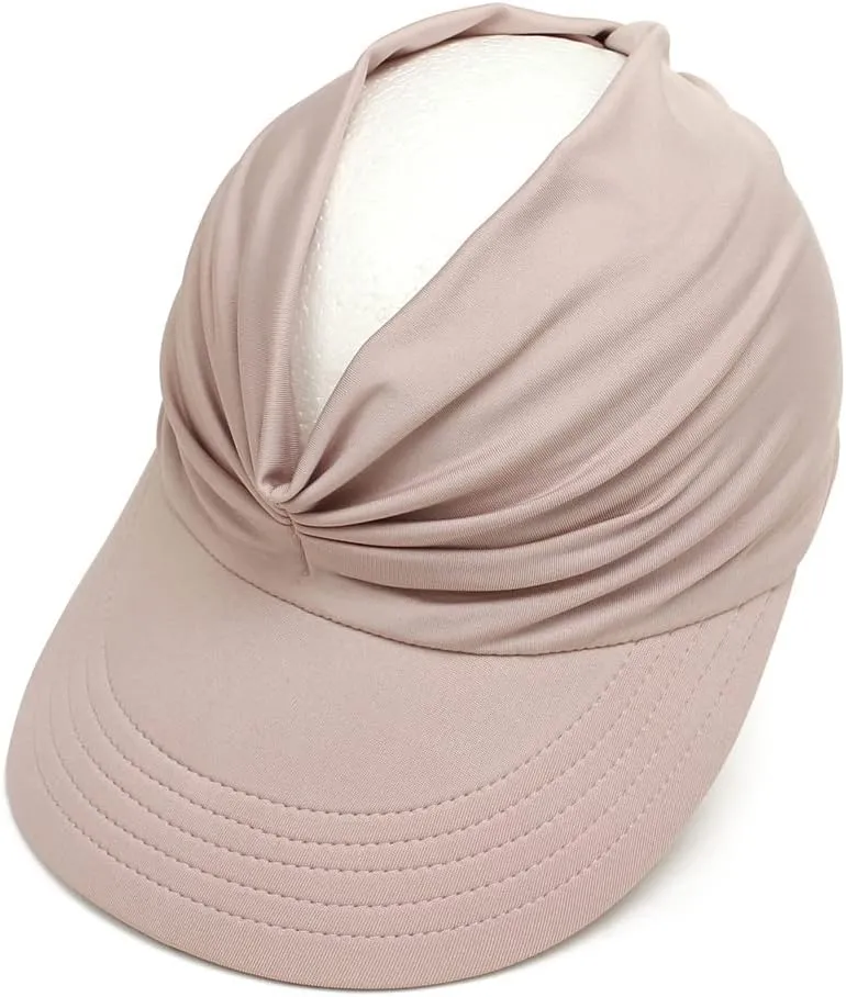 Sun Hat Women Sun Beach Visor Cap UV Protection with Wide Brim for Sports Beach Golf Hiking