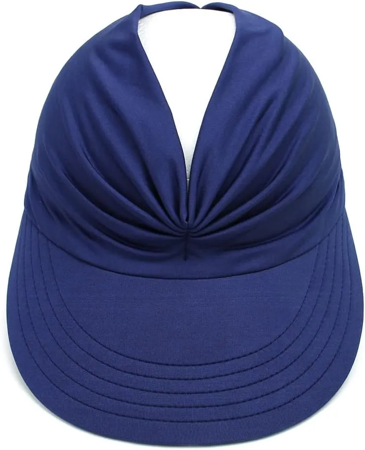 Sun Hat Women Sun Beach Visor Cap UV Protection with Wide Brim for Sports Beach Golf Hiking