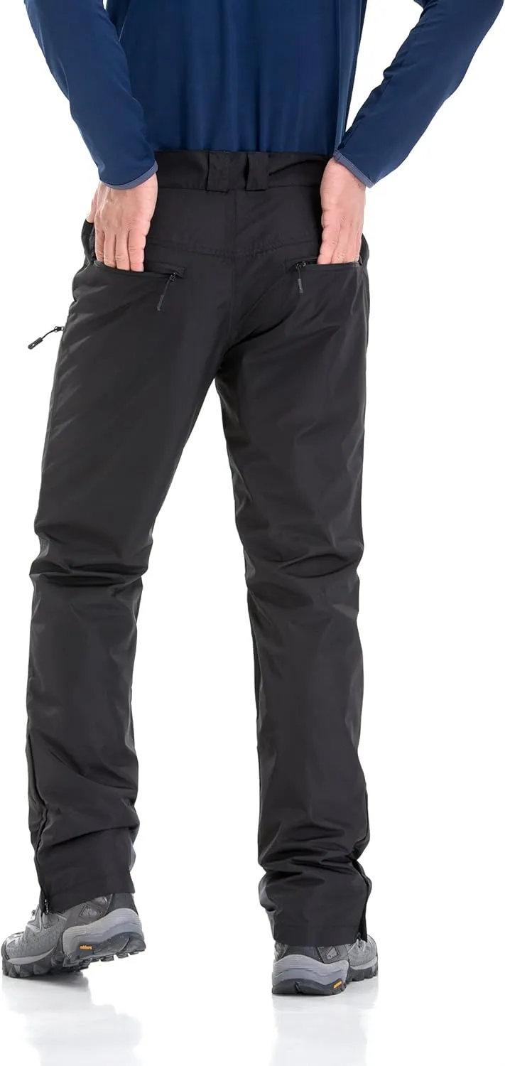 TRAILSIDE SUPPLY CO. Mens-Ski-Snow-Snowboard-Pants, Wind/Waterproof, Insulated