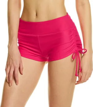 TSLA Women's Swim Shorts, Quick Dry Water Beach Board Short, Tankini Bathing Athletic Swimsuit Bottoms