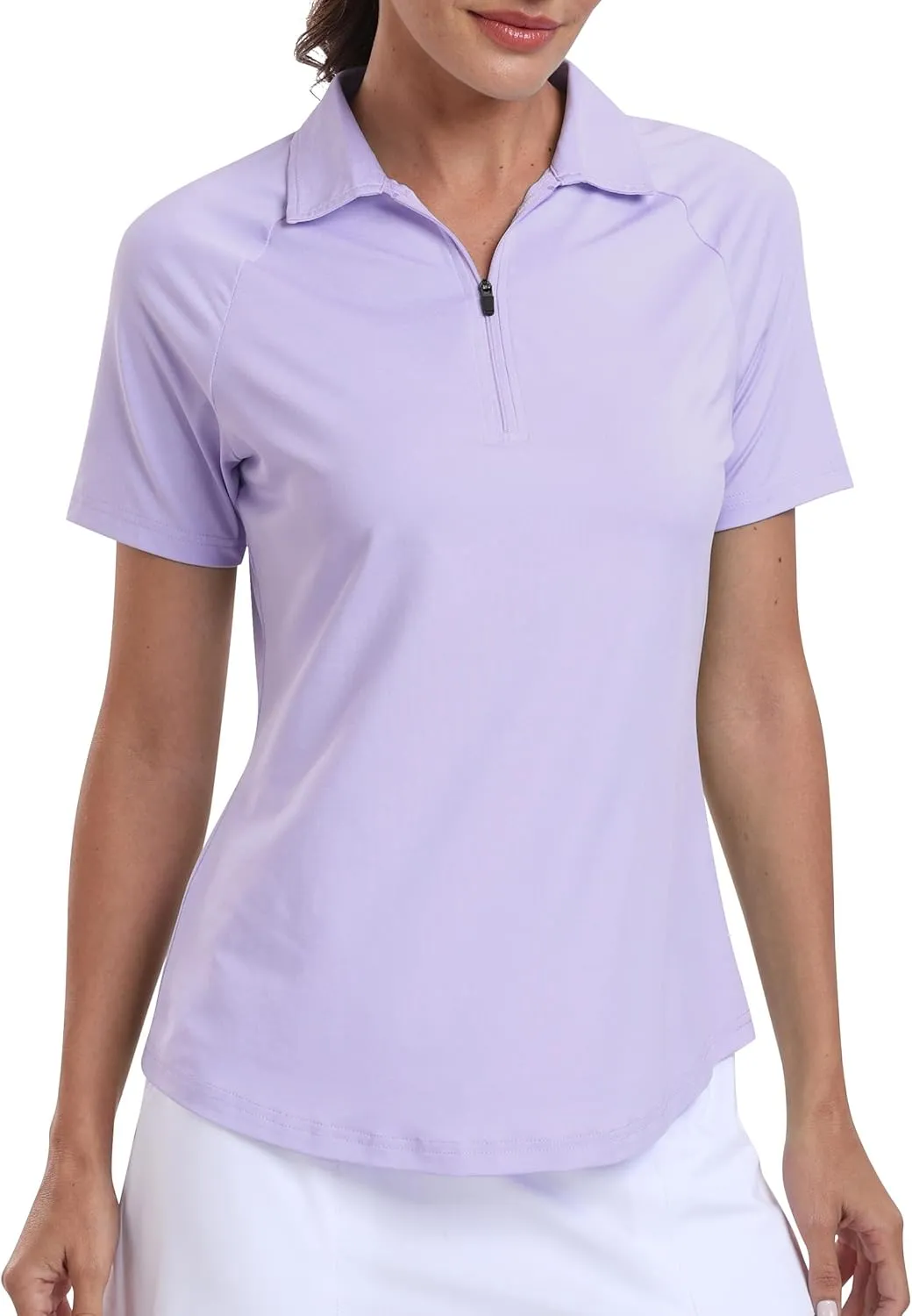 Women's Golf Polo Shirts Short Sleeve Moisture Wicking Golf Apparel Lady Golf Tops
